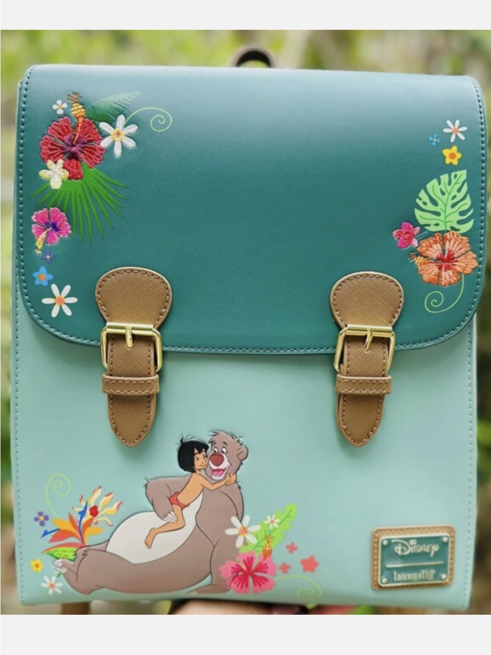NWT Loungefly Disney Jungle Book Satchel Mini Backpack